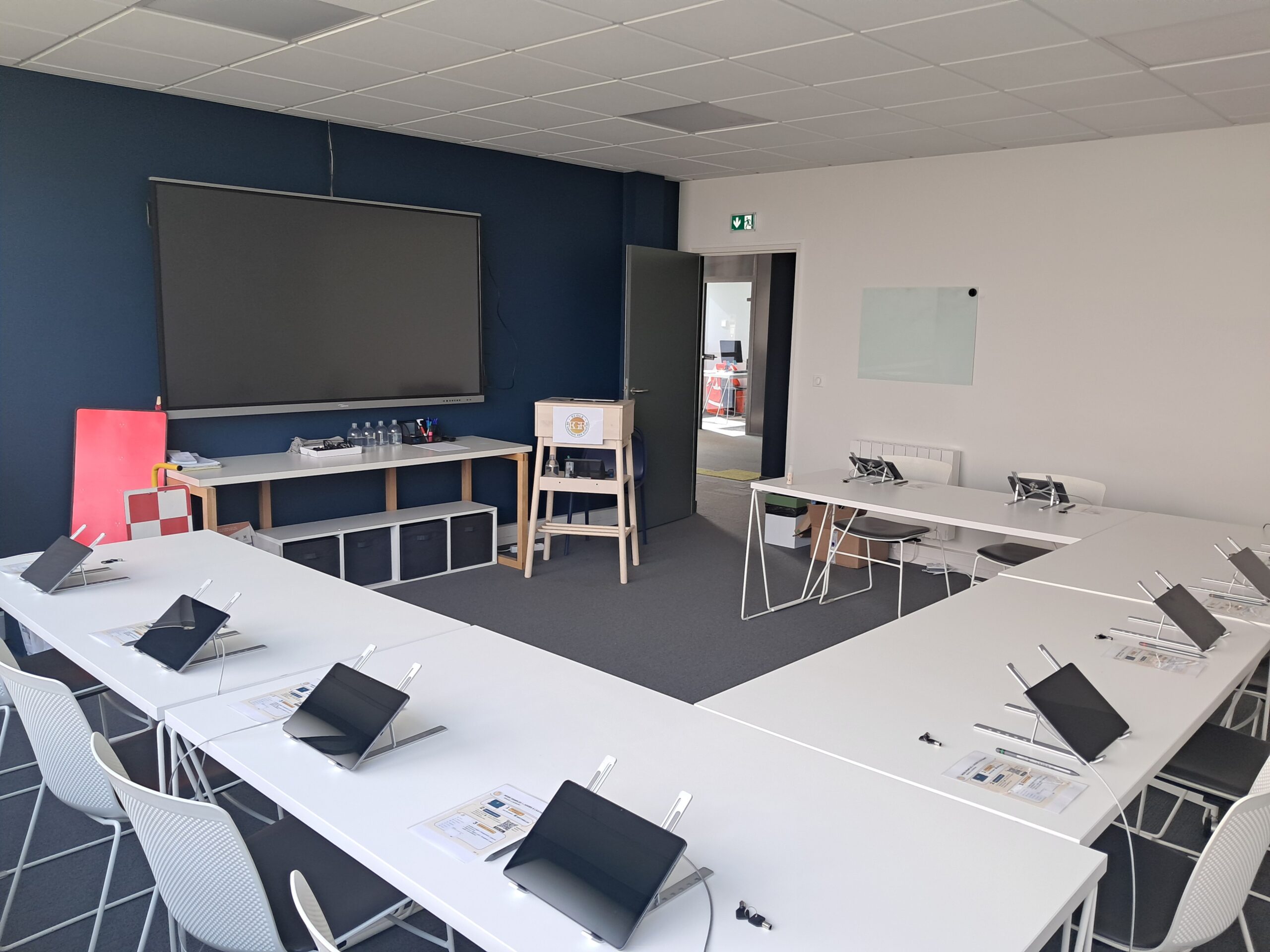 Salle de cours moderne